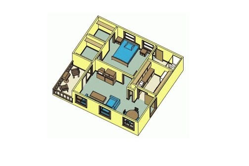 Unit 1403 floor plan